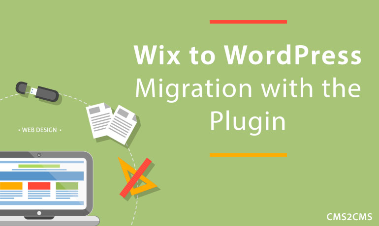 Wix to WordPress Migration with the Plugin