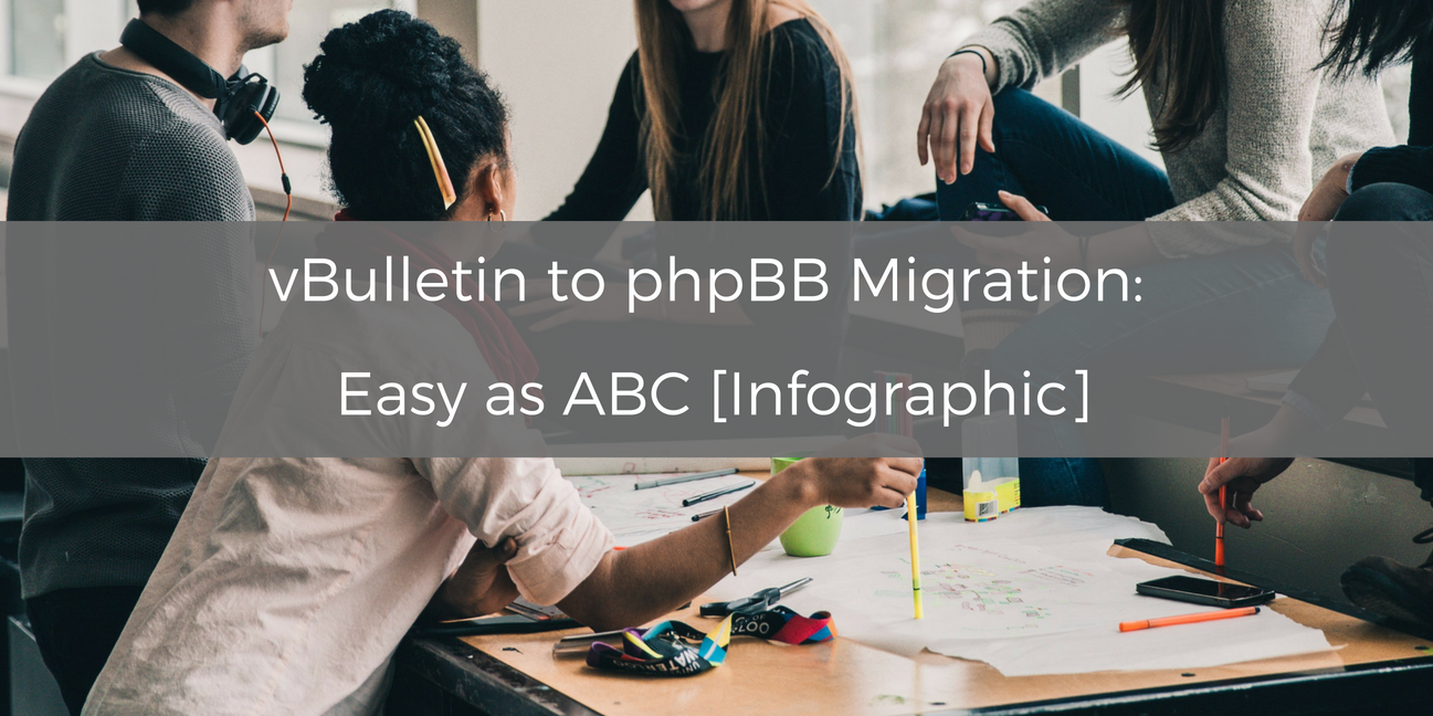 vBulletin to phpBB Migration: Easy as ABC [Infographic]