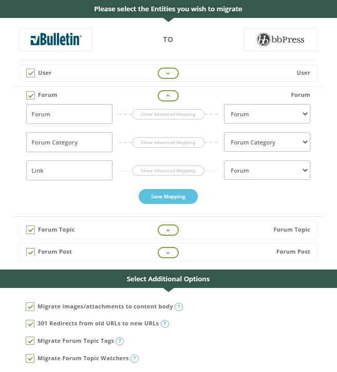 vbulletin to bbpress