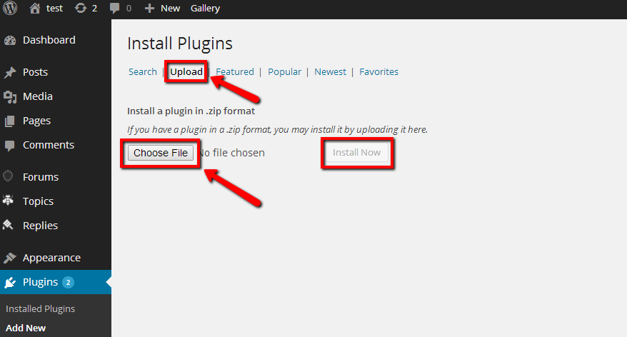 install-previously-uploaded-plugin