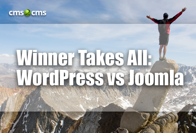 Winner Takes All: WordPress vs Joomla