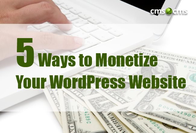 5 Ways to Monetize Your WordPress Website