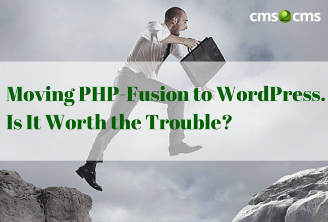 Moving PHP-Fusion to WordPress. Is It Worth the Trouble? [+Infographic]