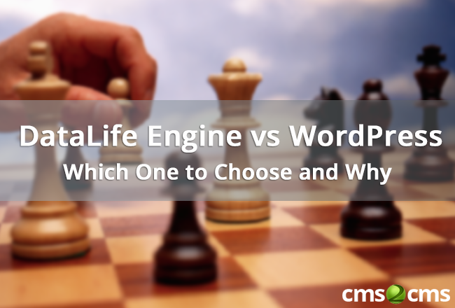 DataLife Engine vs WordPress: Which One to Choose and Why (Prezi)