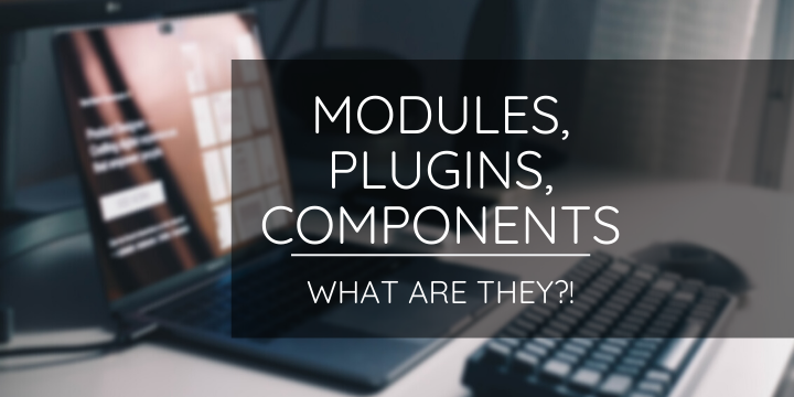 Modules, Plugins, Components – What Are They?