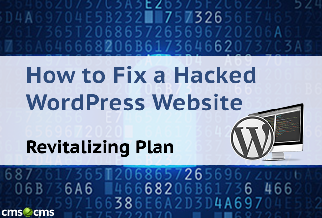 How to Fix a Hacked WordPress Website. Revitalizing Plan