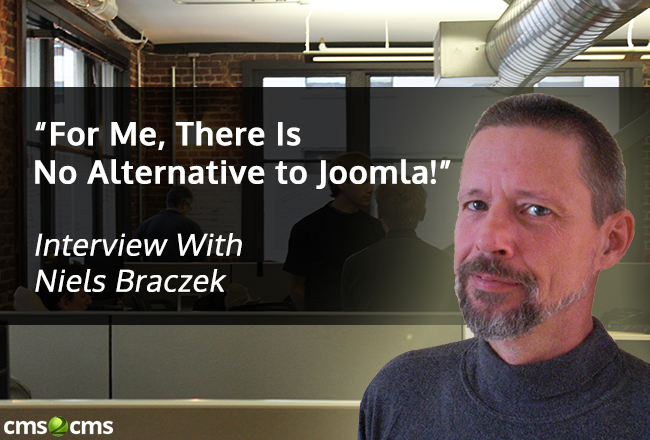 “For Me, There Is No Alternative to Joomla!”, – Interview With Niels Braczek