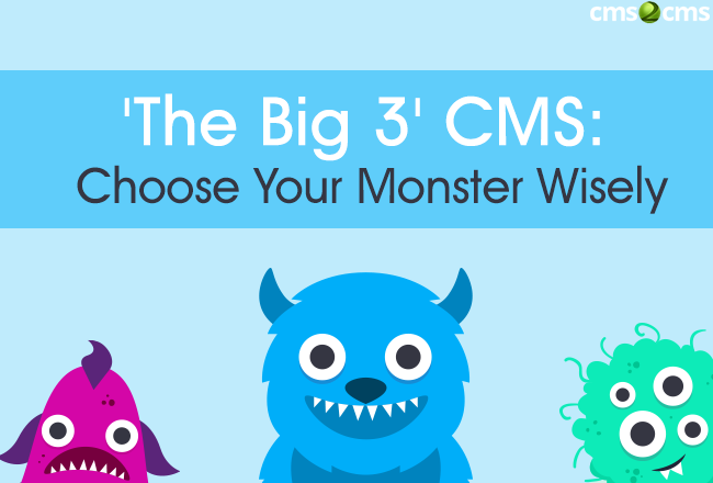 ‘The Big 3’ CMS: Choose Your Monster Wisely