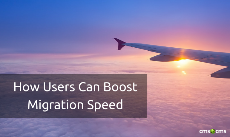 How Users Can Boost Migration Speed