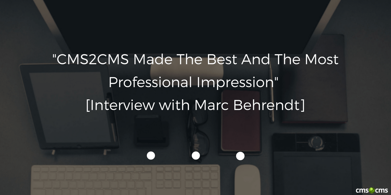 aisite Made The Best And The Most Professional Impression – Interview with Marc Behrendt