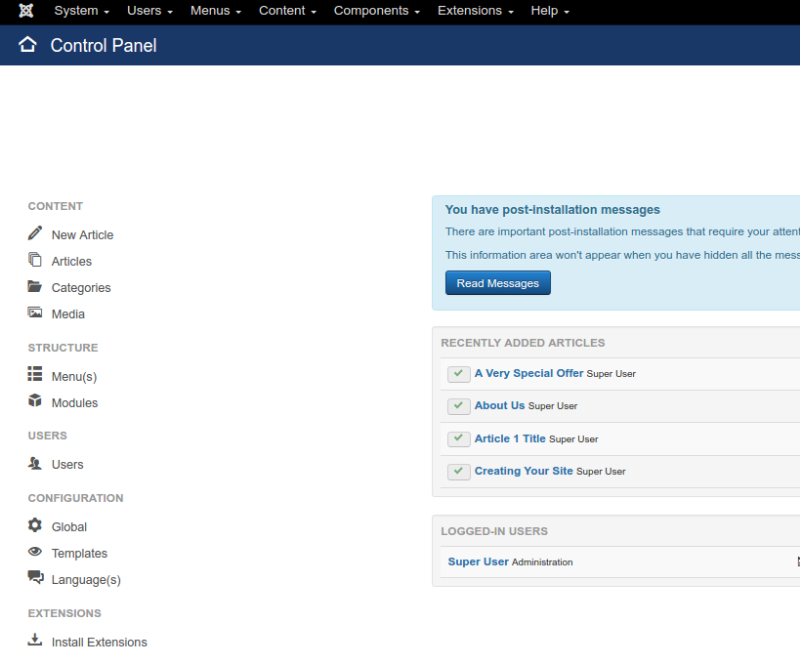 joomla-control-panel