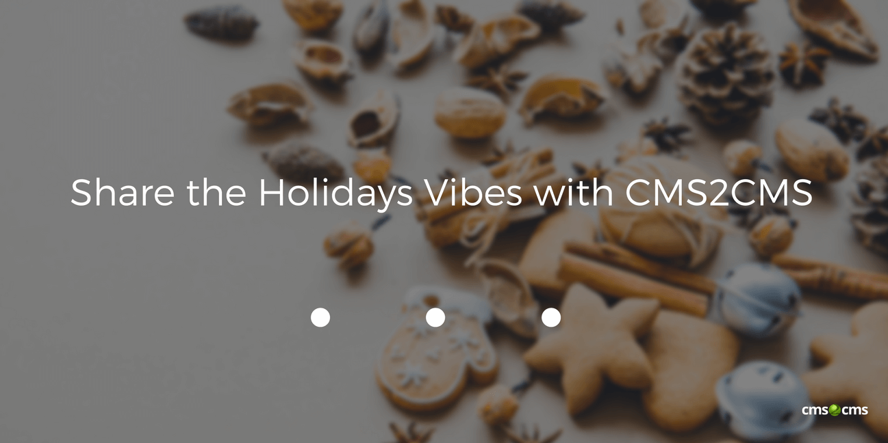 Share the Holiday Vibes with CMS2CMS