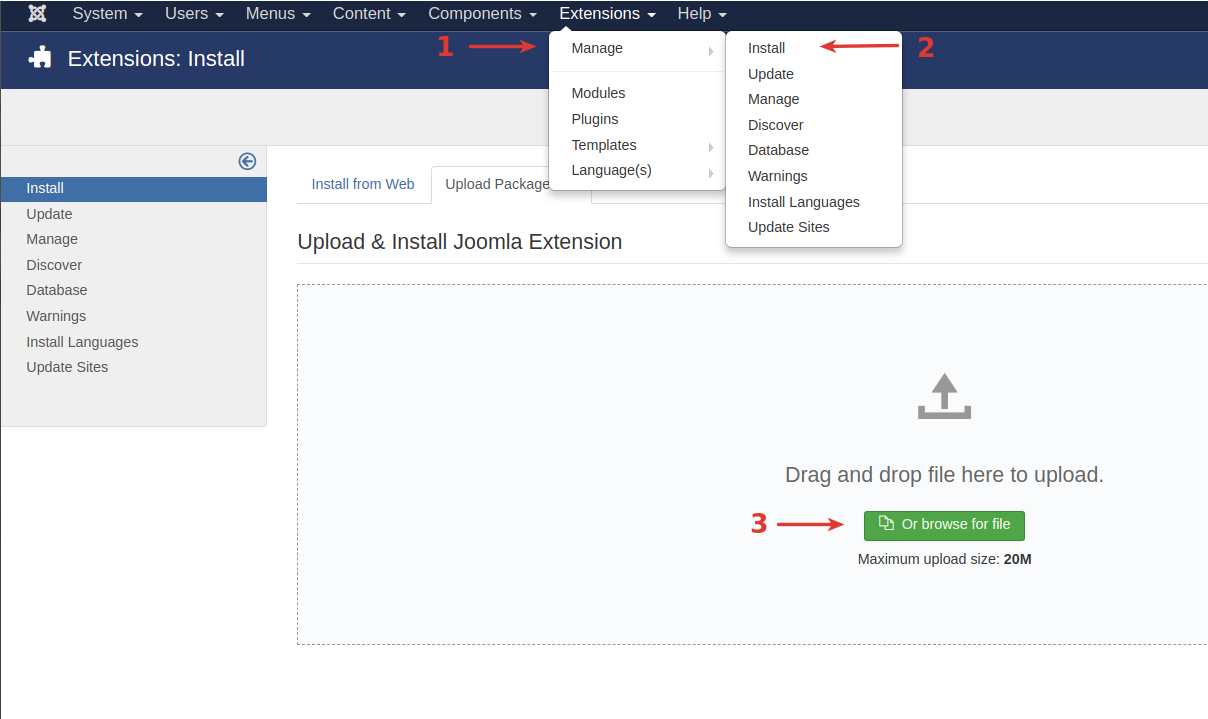 migrate to Joomla