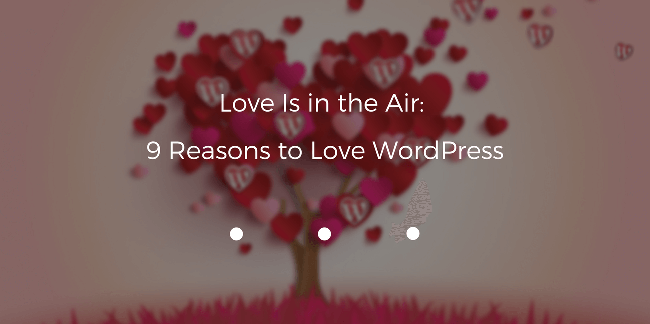 Love Is in the Air: 9 Reasons to Love WordPress