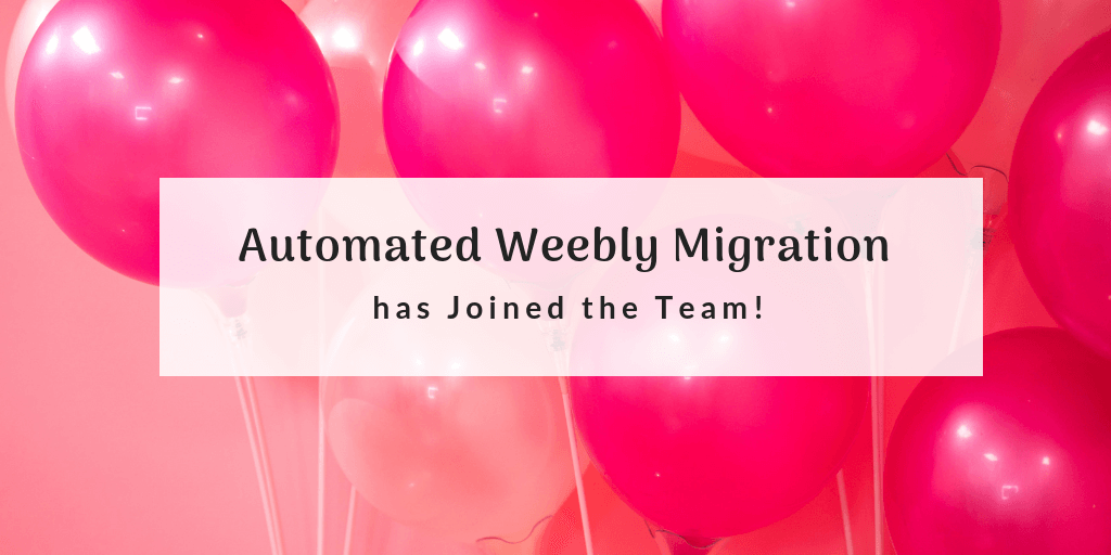 Automated Weebly Migration