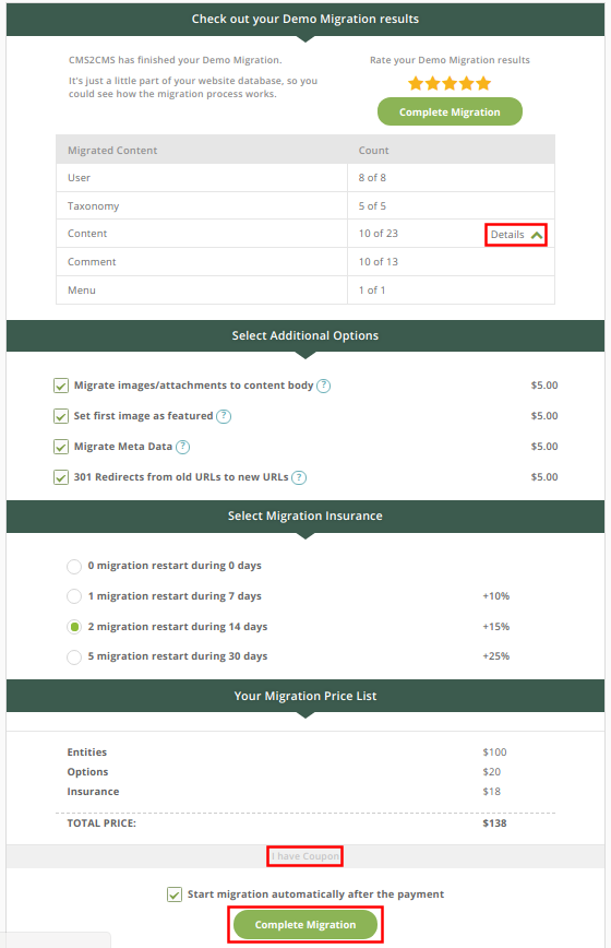 Evolution CMS to WordPress