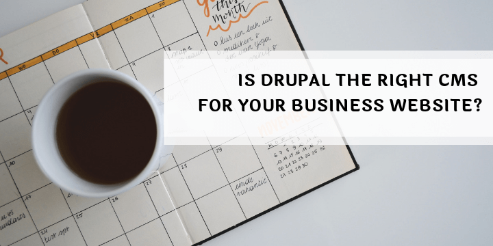 drupal for business website