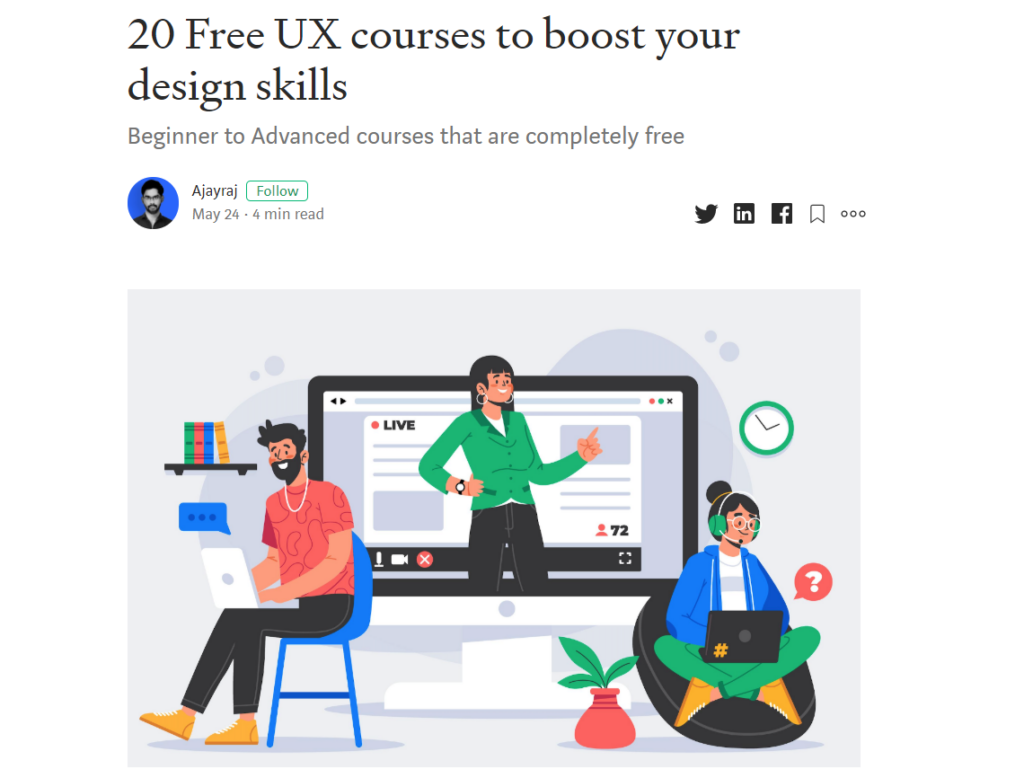 UX courses