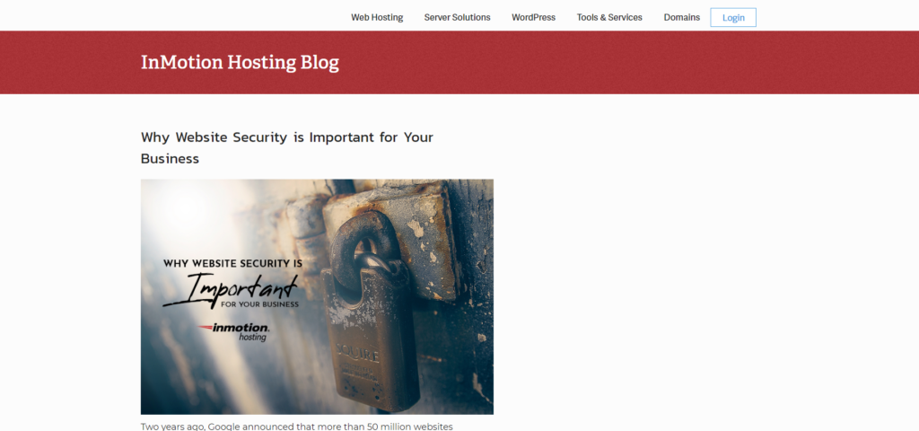 website security importance