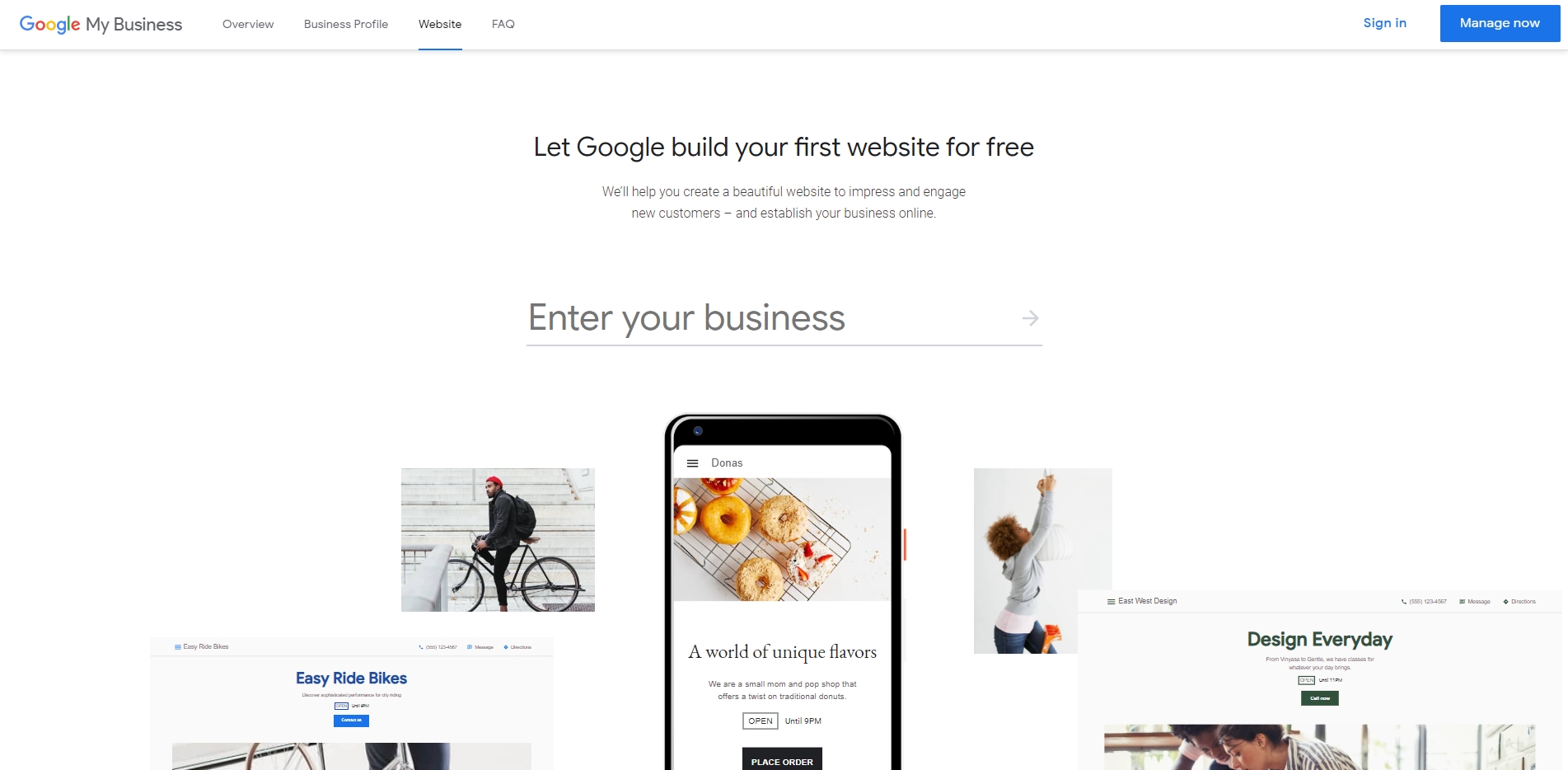 New Google Sites