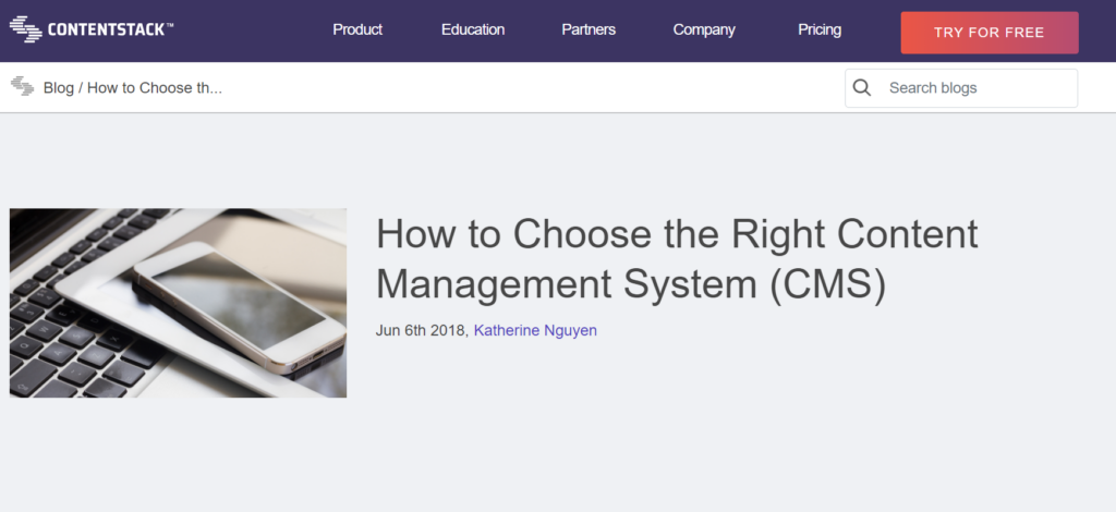 how to choose a right cms